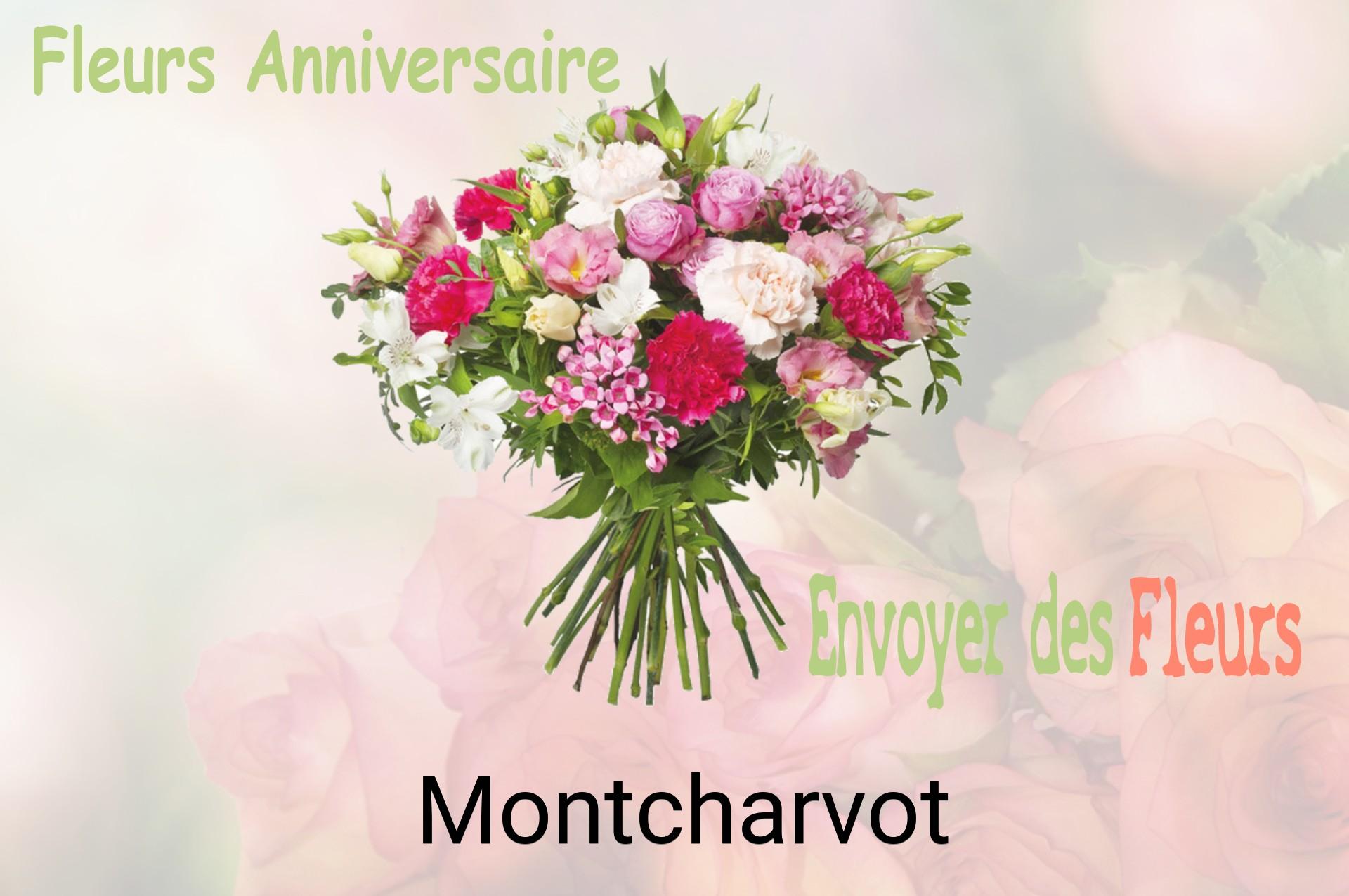 Bouquet de fleurs d’anniversaire livré à Montcharvot
