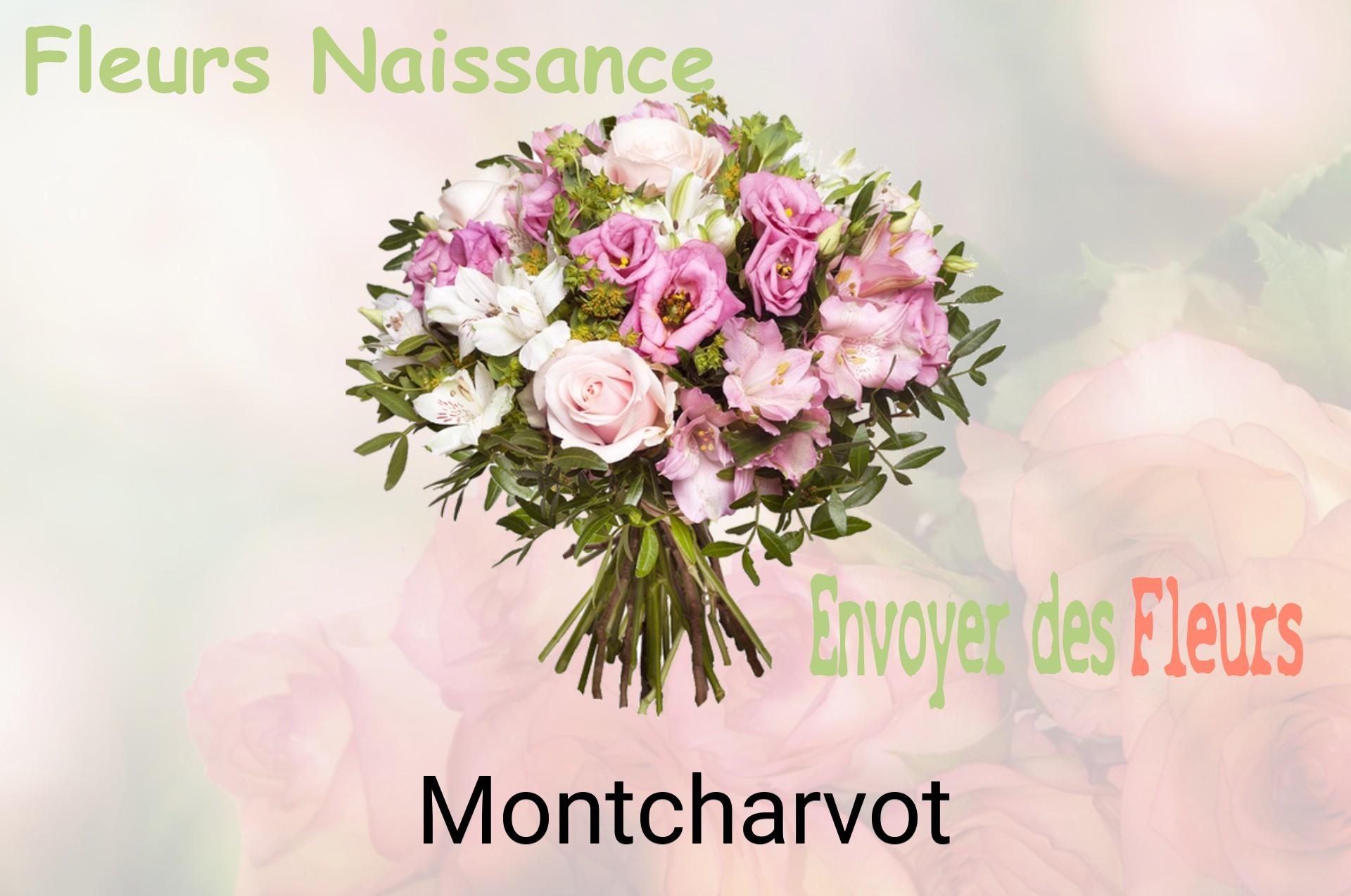 Bouquet de fleurs de naissance livré à Montcharvot