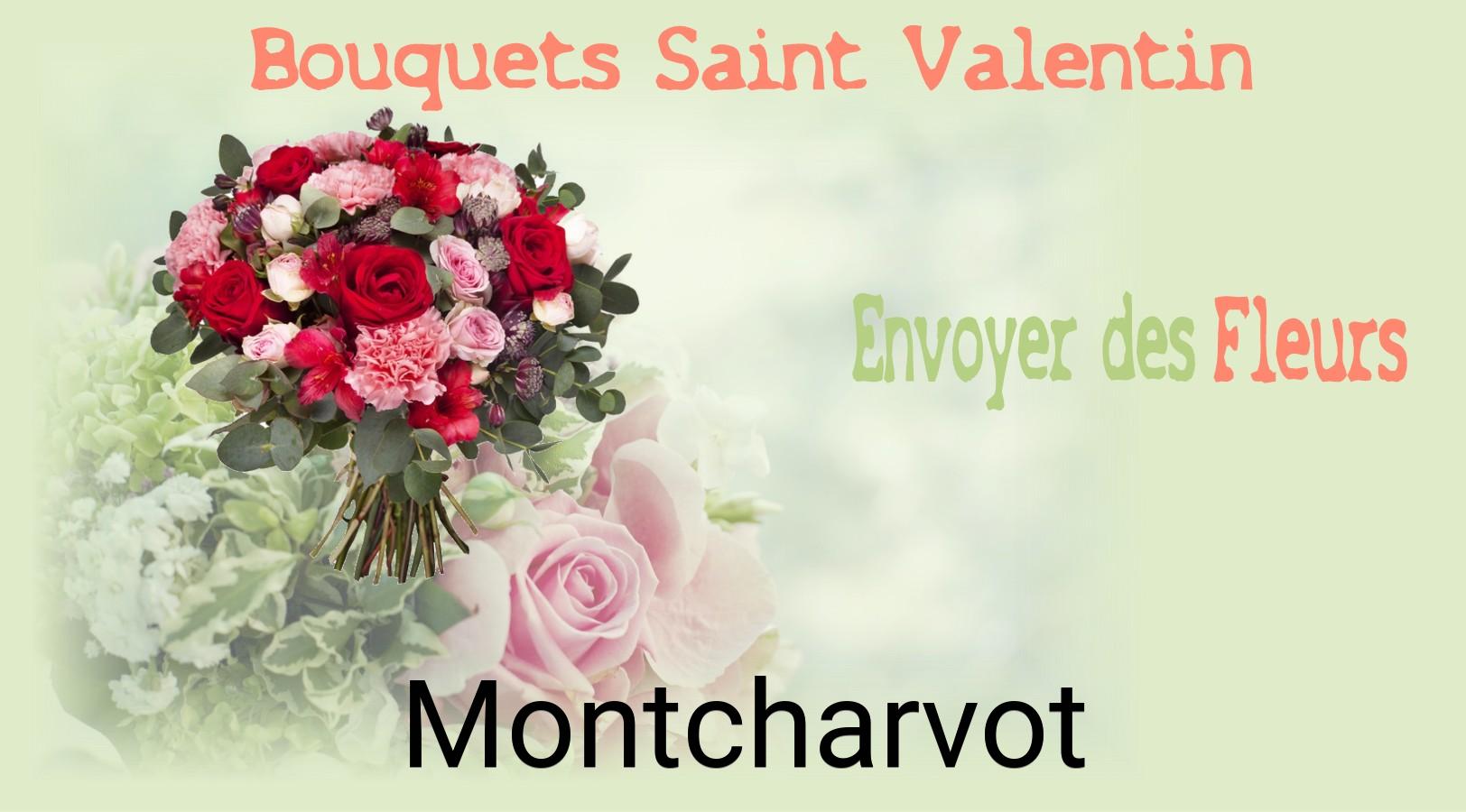 Roses de Saint-Valentin livrées à Montcharvot